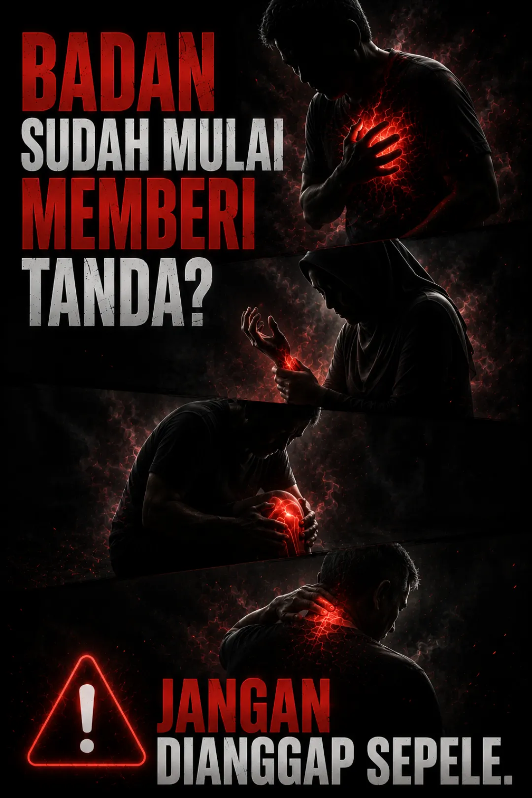 Badan sudah mulai memberi tanda? Jangan dianggap sepele