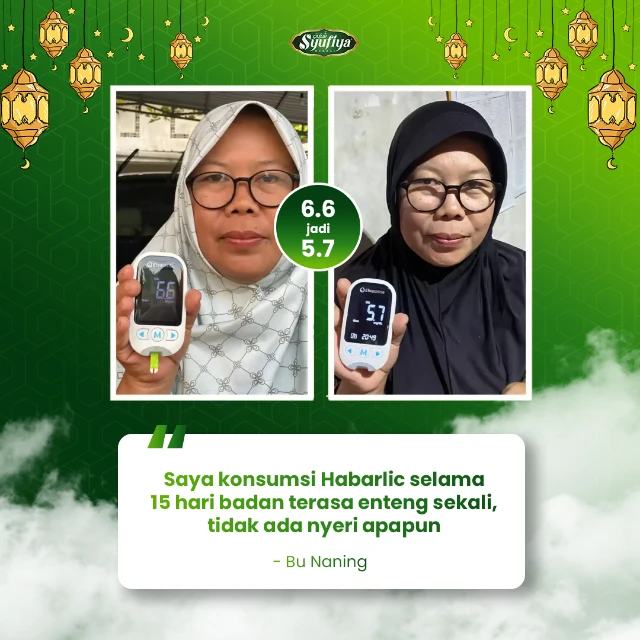 Hasil turun dari 6.6 jadi 5.7