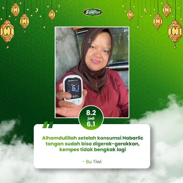 Hasil turun dari 8.2 jadi 6.1