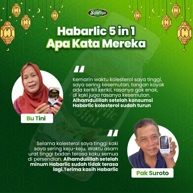 Kolesterol sudah turun