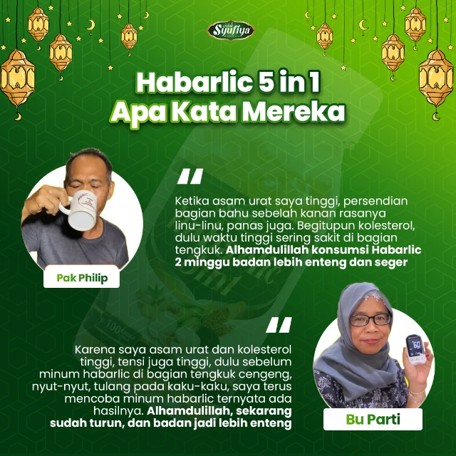 Kolesterol & asam urat sudah turun
